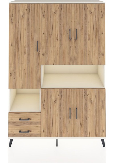 Hyperion Dolap 10 Raflı 2 Çekmeceli 5 Kapaklı 132x44x195 Aytaşı-çam/çam Atlas Çam/atlas Çam Hyperion Dolap 10 Raflı 2 Çekmeceli 5 Kapaklı 132x44x195 Aytaşı-çam/çam Atlas Çam/atlas Çam