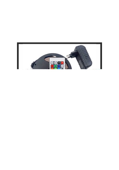 Atek Led Işık 5 Metre Şerit Led Rgb Işıklı 5047 Çok Renkli