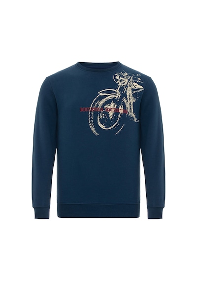 Routefıeld Routefield Erkek Sweatshirt Harv Lacivert 079 Lacivert