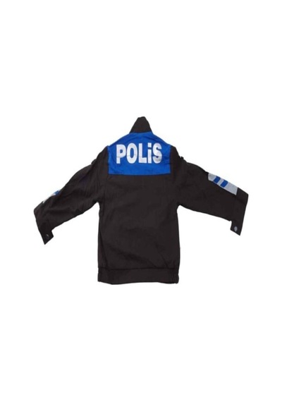Genel Markalar Kostüm Ve Giyim Evi Çocuk Mavi Polis Kostümü Mavi Ve Siyah - 42700568 Mavi Ve Siyah