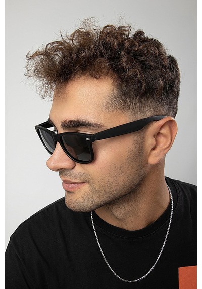 Xed Wayfarer Siyah Erkek Güneş Gözlüğü