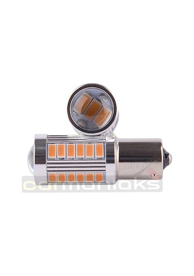 P21W 1156 Ba15S Tek Duy Stop Sinyal Geri Vites Ampulü Turuncu 33 Led