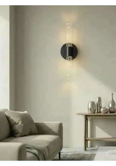 Bhbackhome Bubbleflux Medium Şık Tasarım Modern Ledli Aplik 31 Cm Antrasit Elektrikli Kumandalı Antrasit