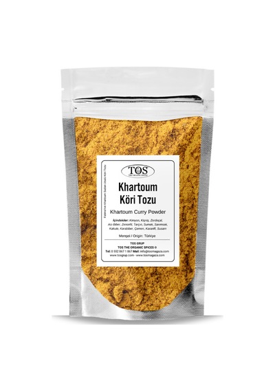 Fatima'nın Khartoum Sudan Usulü Köri Tozu 500 Gr Fatima's Khartoum Sudanese-style Curry Powder