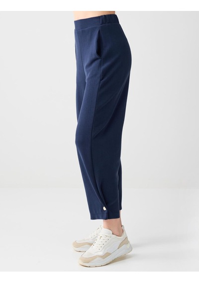 Jimmy Key Jimmy Key Lacivert Dar Paça Normal Bel Modal Jogger Pantolon 6sw115571494