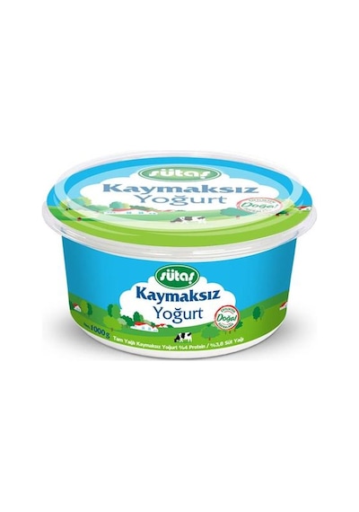 Sütaş Kaymaksız Yoğurt 1 KG