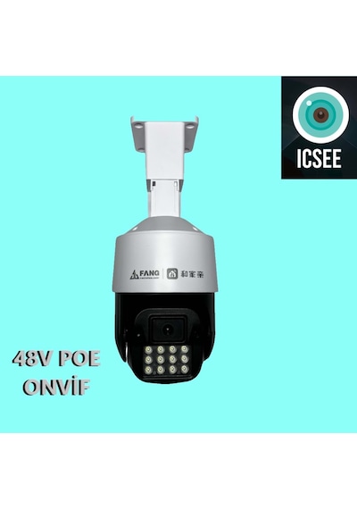 X5 Tech Rx-4c 4 Mp Onvıf 48v Poe Speeddome Ptz Icsee