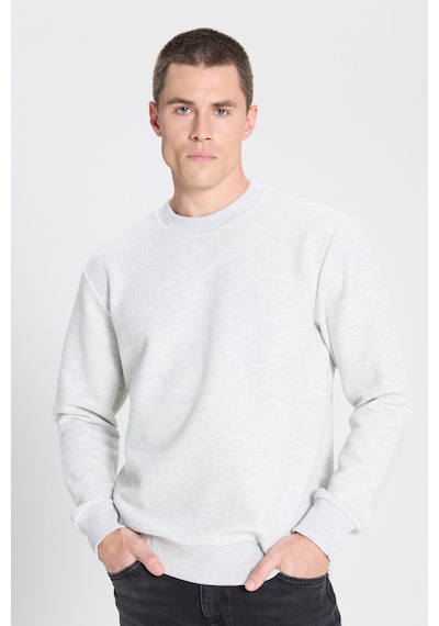 Wrangler Regular Fit Normal Kesim Bisiklet Yaka Gri Melanj Sweatshirt W242593036 Gri Melanj Wrangler Regular Fit Normal Kesim Bisiklet Yaka Gri Melanj Sweatshirt W242593036 Gri Melanj