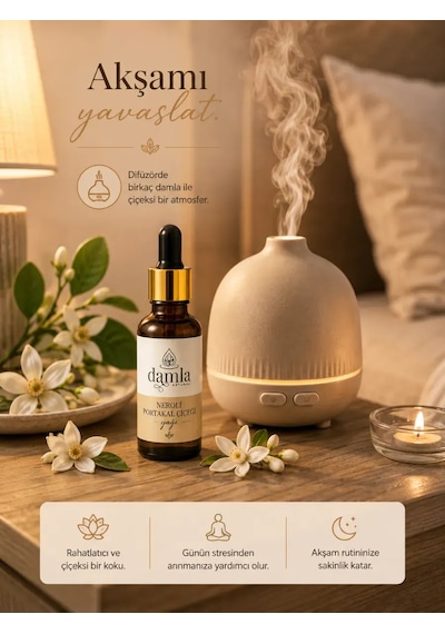 Biodamla Natural Neroli Portakal Çiçeği Yağı 10 Ml