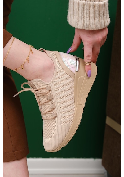 Delisle Fileli Kalın Topuklu Kadın Sneaker 001