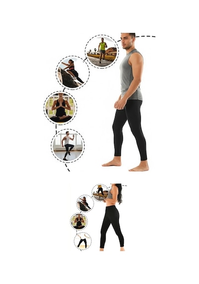 Ulupazarlama Termal Sauna Erkek Unisex Atlet S Neotex Terletme Atleti Çok Renkli