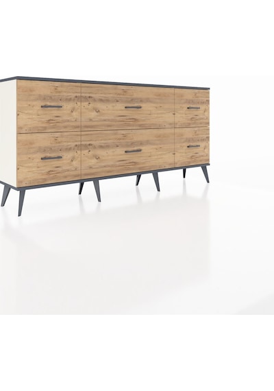 Arges Konsol 6 Çekmeceli 176x30x83 Aytaşı-aytaşı/çam Aytaşı/çam Arges Konsol 6 Çekmeceli 176x30x83 Aytaşı-aytaşı/çam Aytaşı/çam