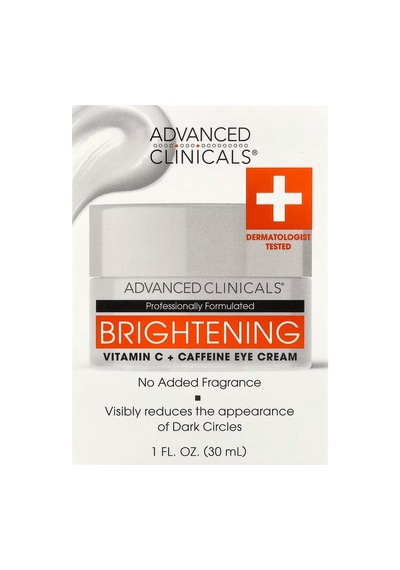 Advanced Clinicals Brightening Vitamin C + Caffeine Aydınlatıcı Göz Kremi 30ml