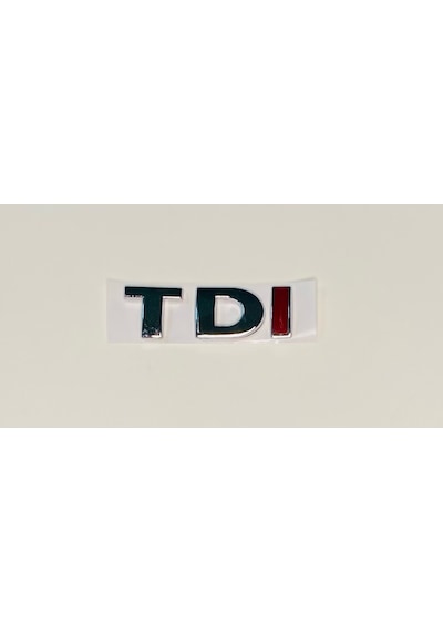 Vw Transporter T5 2004 - 2010 Tdi Tek Kırmızı Arka Bagaj Yazısı