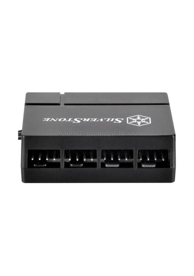 Silverstone 8 X 4Pin Pwm Fan Çoklayıcı Hub Sst Cpf04