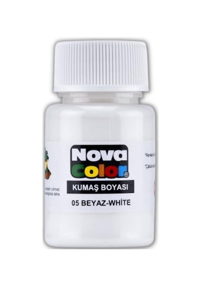 Kumaş Boyası Tişört Çanta Tekstil Boyası 30 Ml 1 Adet Nova Color Kumaş Boyası 1 Adet
