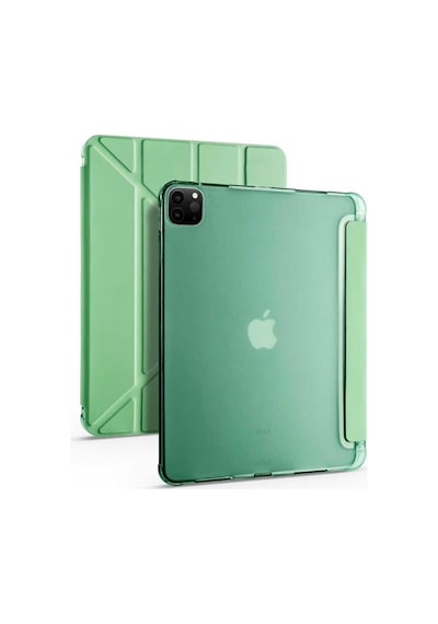 Apple Uyumlu iPad Pro 12.9 2021 Kılıf (5.Nesil) Kalem Bölmeli Smart With