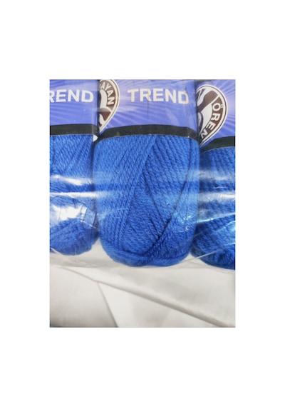 Trend Saks Mavisi El Örgü İpi 3 Adet - Renk: 016