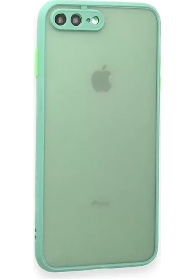 Newface Apple İphone 7 Plus Kılıf Montreal Silikon Kapak - Turkuaz