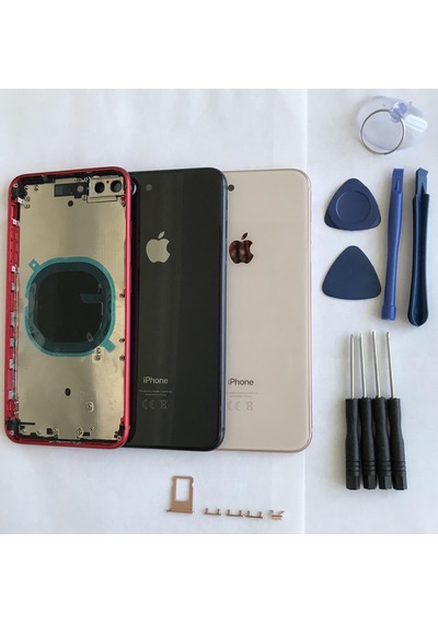 Apple Uyumlu iPhone 8 Plus Kasa Kapak Boş+Tamir Seti Hediyeli (527862113)
