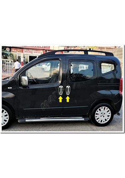 Markadan Peugeot Bipper Krom Kapı Kolu 2008 Sonrası 4 Kapı 8 Parç