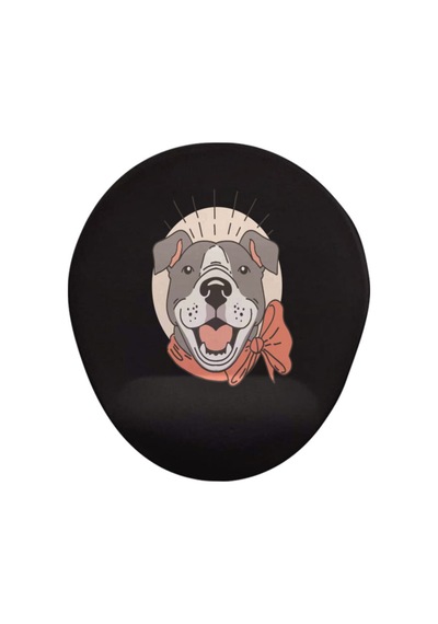 Dog Bilek Oval Destekli Mouse Pad Mousepad