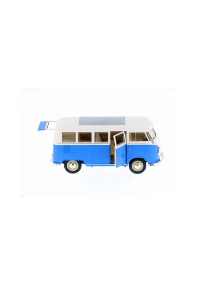 Welly 1:24 Ölçekli Lisanslı Orjinal 1963 Volkswagen T1 Bus Kapıları Açılabilir Model Oyuncak Araba