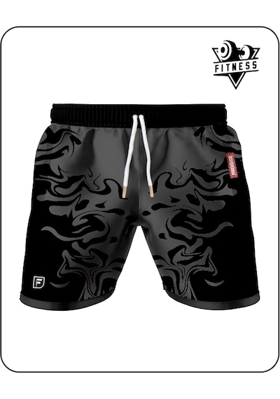 Freeside Freesıde Fire İnferno Training Short Siyah