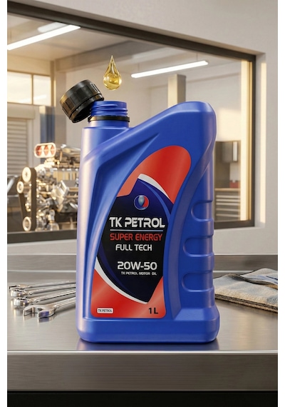 Tk Petrol Süper Energy 20w-50 Motor Yağı 1 Litre