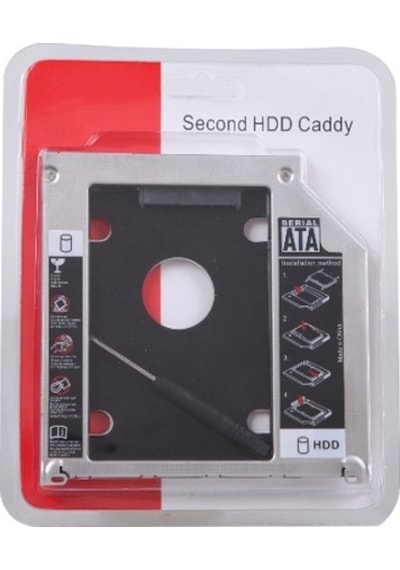Hd962 9.5Mm Ikinci Hdd Sata 2.5 " Ssd Muhafaza Second Hdd Caddy