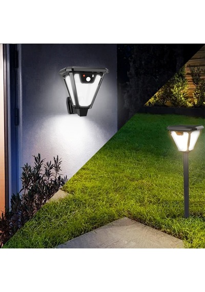 POWERMASTER HS-V83 SOLAR SENSÖRLÜ 100 SMD LEDLİ 3 MODLU BAHÇE VE