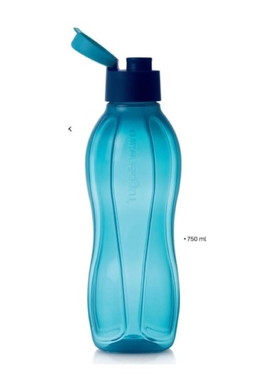 Tupperware 750 Ml Mavi Şişe
