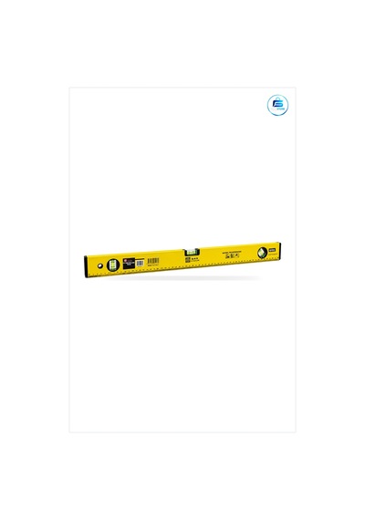 Su Terazisi 60 Cm Metal Gövdeli Cam Libelleli Yatay Dikey Ölçüm M