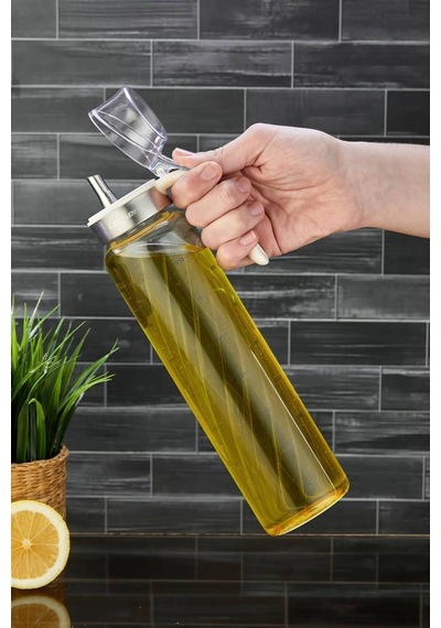 Cooker 750 Ml Borosilikat Cam Yağlık Ckr3850 Beyaz