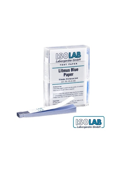 Isolab Turnusol Kağıdı Mavi 200 Çubuk / Paket