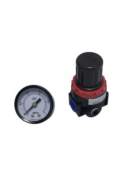 Ar3000-03 Pnömatik Regülatör Kare Tip Geniş Gövde 3/8