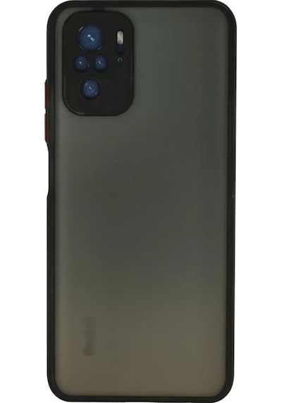 Mey Najmaddin Redmi Note 10 Kılıf Montreal Silikon Kapak - Siyah Najmaddin Diğer