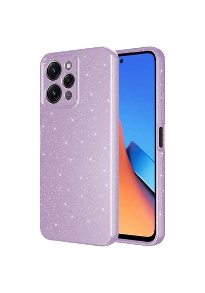 Xiaomi Redmi 12 Kılıf Kamera Korumalı Simli Lüks Zore Koton Kapak