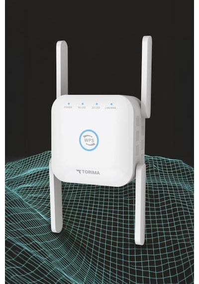 Torima AC24 Wifi Pro Sinyal Yakınlaştırıcı Router Beyaz