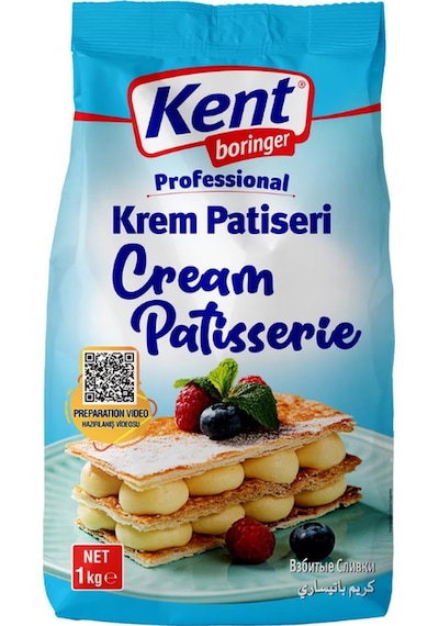 Kent Boringer Krem Patiseri 1 KG