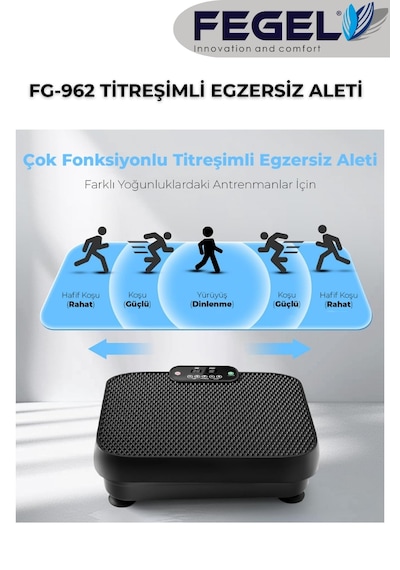 Fg-962 Titreşimli Spor Ve Egzersiz Aleti 99 Kademe, Uzaktan Kumandalı, Direnç Bantlı,120 Kg Siyah Fg-962 Titreşimli Spor Ve Egzersiz Aleti 99 Kademe, Uzaktan Kumandalı, Direnç Bantlı,120 Kg Siyah