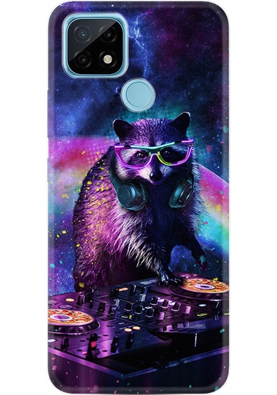 Realme C11 2021 Kılıf Resimli Desenli Silikon Platinium Series Dj 1848