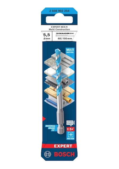 Bosch Expert Hex-9 5,5 X 100 Mm Çok Amaçlı Matkap Ucu 2608902254