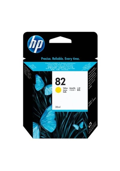 Hp 82 Ch568A Sarı Kartuş