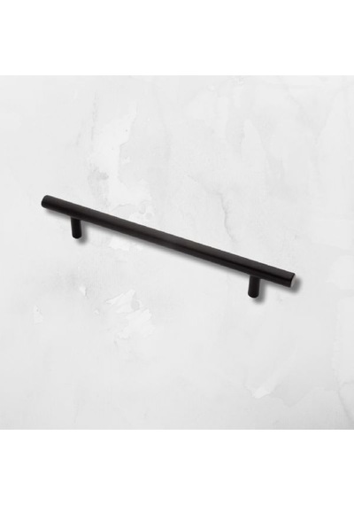 Marelli 224 Mm Siyah Paslanmaz Boy Kulp Mobilya Kulbu, Dolap Kulbu Diğer