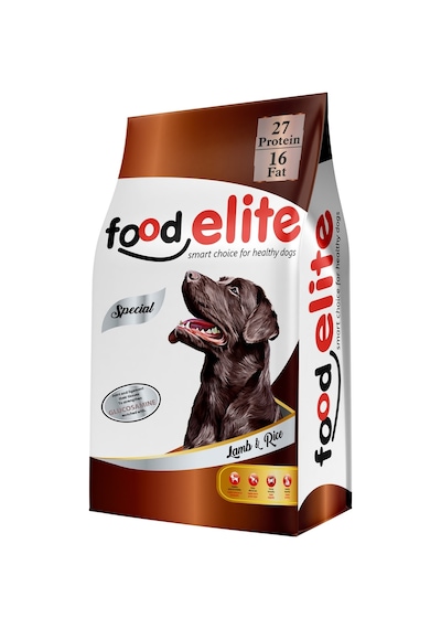 Food Elite Premium Kuzu Etli Yetişkin Köpek Maması 15 KG
