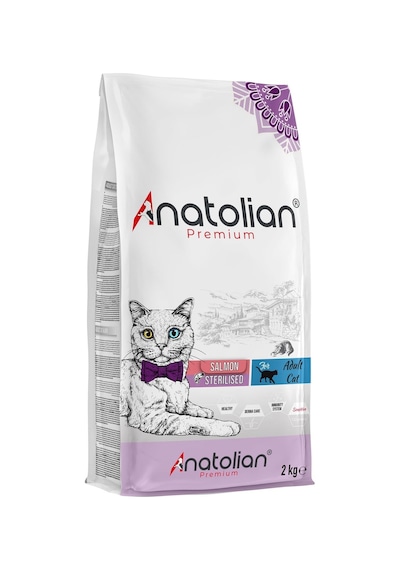Anatolian Premium Somonlu Kısırlaştırılmış Kedi Maması 4 KG