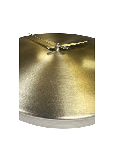 Koçtaş 35 Cm Sivama Metal Altin Duvar Saati