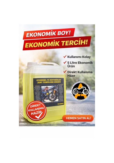 Ekonomik Boy 5 Litre Jant Temizleyici