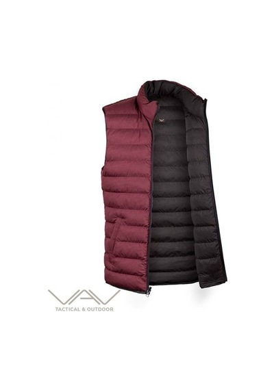 Vav Wesrıt 01 Çift Taraflı Yelek Bordo-siyah - Xl Bordo